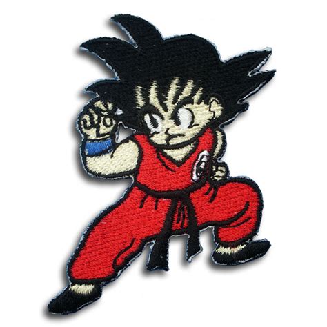 It also retells the red ribbon army story; Goku Dragon Ball Z Patch Embroidered Iron on applique ...