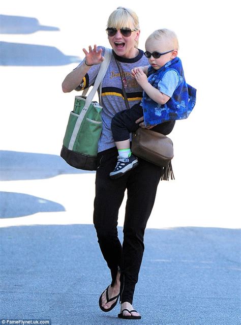 Anna Faris Cuddles Son Jack After Husband Chris Pratt Revealed His