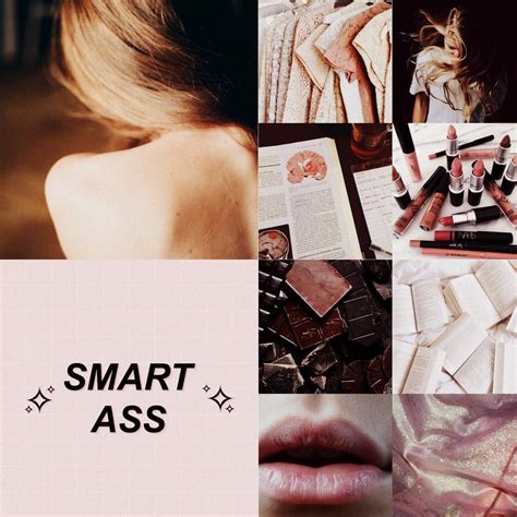 Girl Aesthetic Blond Pink Pastel Smart Ass Lipstick Nerd