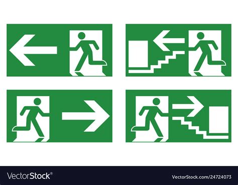 Sign emergency symbol exit who what icon why evacuation how 151 free images of emergency signs / 2 ‹ ›. Emergency exit safety sign white running man icon Vector Image