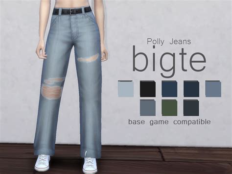 The Sims Resource Polly Jeans