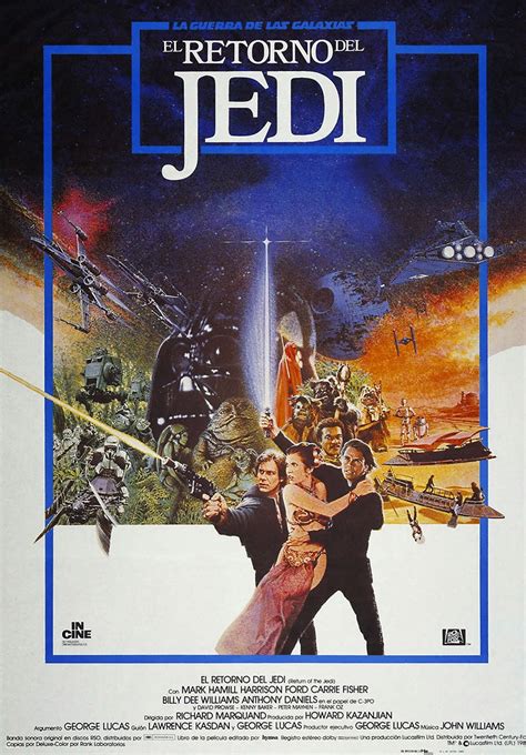 Película Star Wars Episodio Vi El Retorno Del Jedi 1983