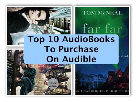 Top 10 Audiobooks To Purchase On Audible Once And Future Books Blog