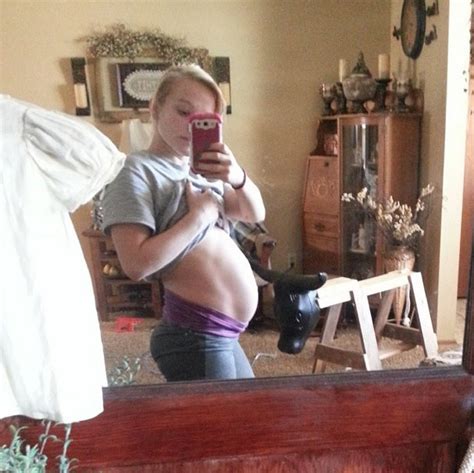 Mackenzie Douthits Abs Pregnant ‘teen Mom 3 Star Shows Off