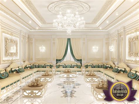 Nigeiradesign Arabic Majlis Interior Design From Luxury Antonovich Design