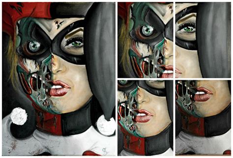 Zombie Harley Quinn By Sarahl Art On Deviantart