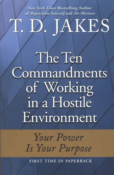 Ten Commandments Of Working In A Hostile Environment Your