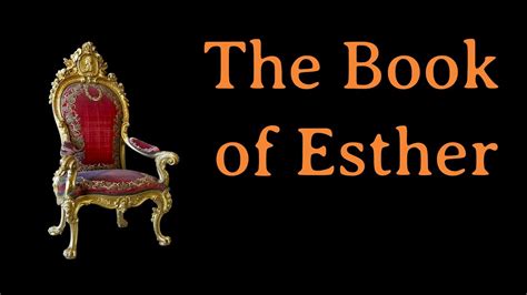 The Book Of Esther Lesson 11 Youtube