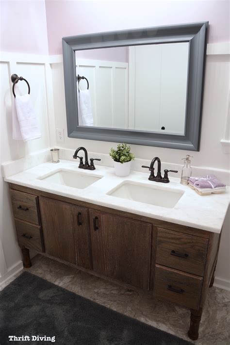 A diy bathroom vanity lets you gain control of your bathroom. How to Build a 60" DIY Bathroom Vanity From Scratch