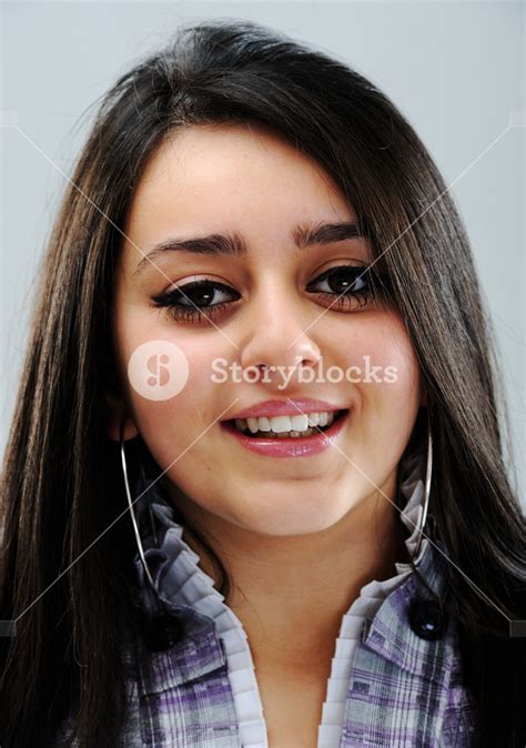 beautiful brunette girl face smiling royalty free stock image storyblocks