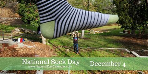 Media Alert New Day Proclamation National Sock Day December 4