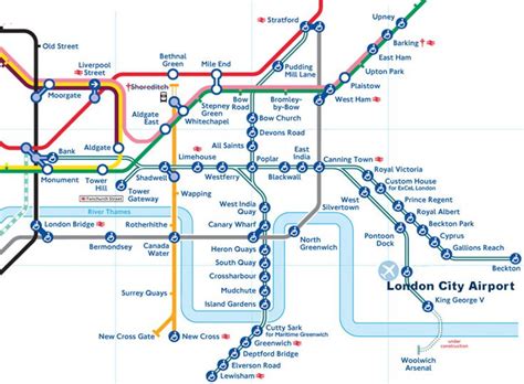 London Underground And Dlr Network