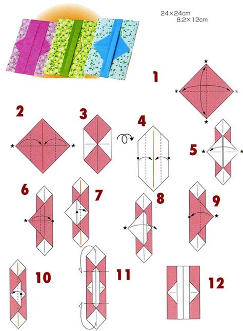 Origami Envelopes 4 Types Origamiartus