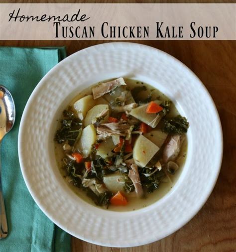 Tuscan Chicken Kale Soup