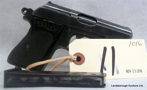 Chinese Copy Of Ppk 356 Handgun Dated 1952