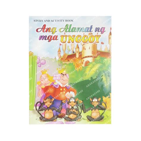 Ang Alamat Ng Mga Unggoy English And Tagalog Story Book Shopee