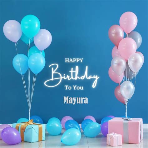 100 Hd Happy Birthday Mayura Cake Images And Shayari
