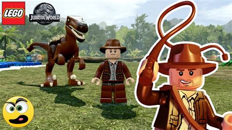 LEGO Jurassic World Indiana Jones E O Seu Dinossauro Caraca Games