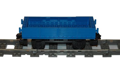 Lego 9v Eisenbahn Train 4563 Waggon Blauer Waggon Ohne Ladung Wagon Ebay