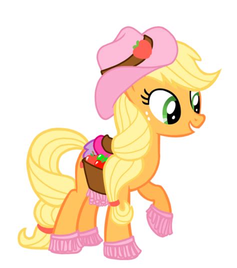 Alternate Hairstyle Apple Applejack Applejack Also Dresses In Style Artist