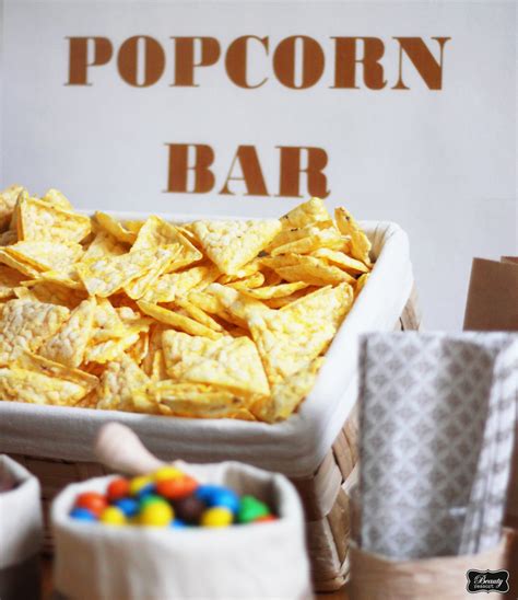 Diy Popcorn Bar