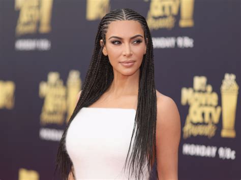 Kim Kardashian Accused Of Cultural Appropriation After Wearing Braids