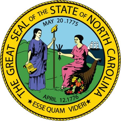 North Carolina State Seal Brands Of The World™ Download Vector