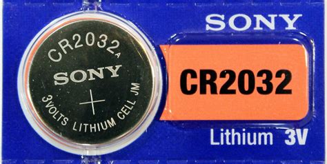 Sony Cr2032 3 Volt Lithium Coin Watch Batteries 2 Batteries