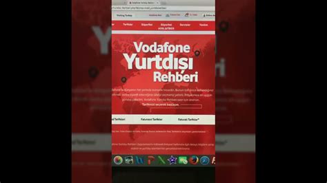 Yurtdışında Telefon Konuşması Yapmak Vodafone Yurtdışı Paketleri