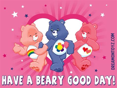 Have A Beary Good Day More Cartoon Graphics And Greetings