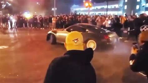 police target organizers of illegal street racing and stunt driving events arrest six people