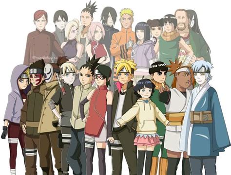 Boruto Characters Ages Boruto Characters Anime Special