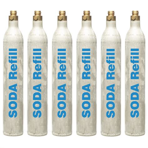 Co2 Refill 6 Cylinders Sodastream Aarke Sprudelux