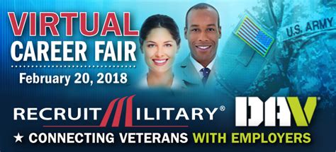 Central Region Virtual Career Fair For Veterans