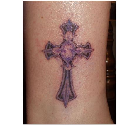 Pin On Girly Cross Tattoos