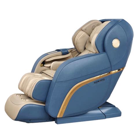 deluxe fj9800 blue and cream fuji massage chair
