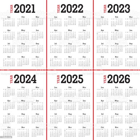 2021 2024 Calendar Calendar 2021 2022 2023 2024 2025 2026 All In One
