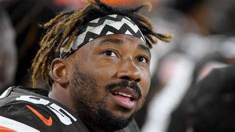 myles garrett says he learned lesson from his car crash