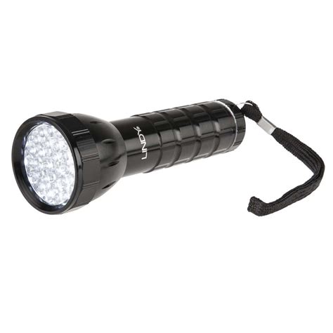 28 Super Bright Led Torch Black From Lindy Uk