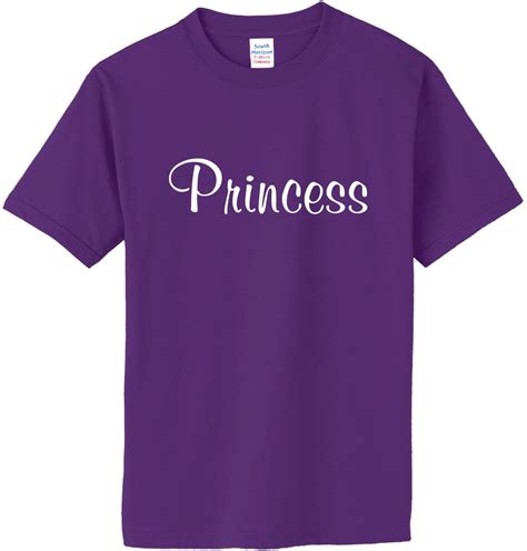Princess Shirt In Youth And Adult Sizes Etsy