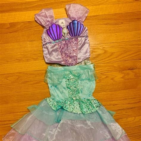 Disney Ariel Costume Size 56 With Crown In 2022 Disney Ariel Costume Ariel Costumes Clothes