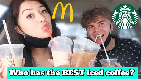 Who Has The BEST Iced Coffee We Try Them For You YouTube