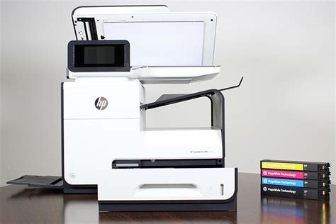 Each color cartridge provides roughly 3,000 colour prints before the need for replacement and roughly 3,500 monochrome prints for the black cartridge. HP PageWide Pro 477dw Multifunction Printer | Tech Nuggets