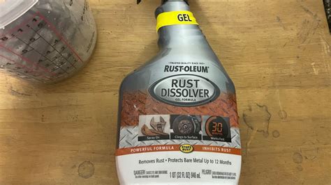 Rust Oleum Rust Dissolver Review Youtube