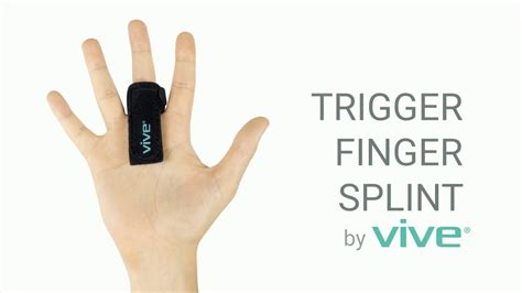 Trigger Finger Splint By Vive Best Support Brace For Straightening