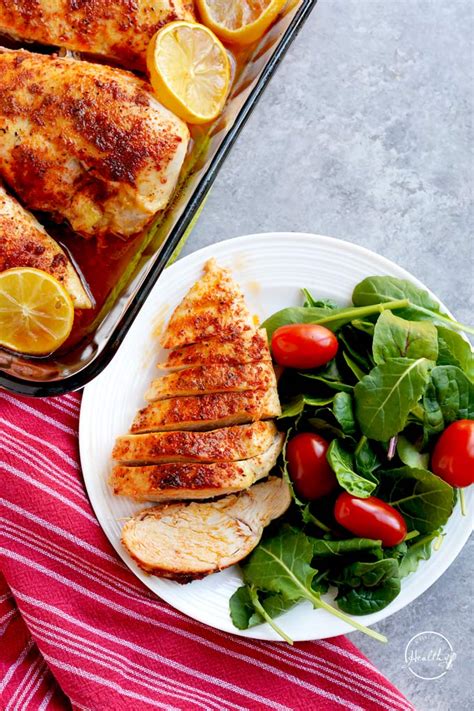 Baked chicken breast is easy, juicy and ready with 5 minutes of prep. Baked Chicken Breast (tender, juicy and delicious!) - A ...