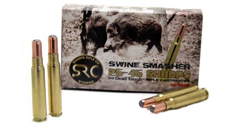 New 25 45 Sharps Swine Smasher 100 Grain Ammo Is Now Available Ar15