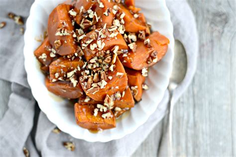 Slow Cooker Candied Sweet Potatoes Simply Scratch
