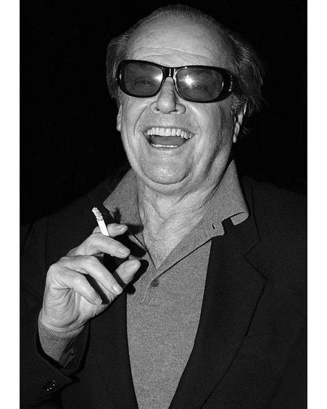 Jack Nicholson Smoking A Cigarette 2008 — Limited Edition Print Greg