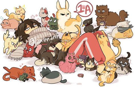 Aizawa And Cats Boku No Hero Academia Hero Hero Academia Characters